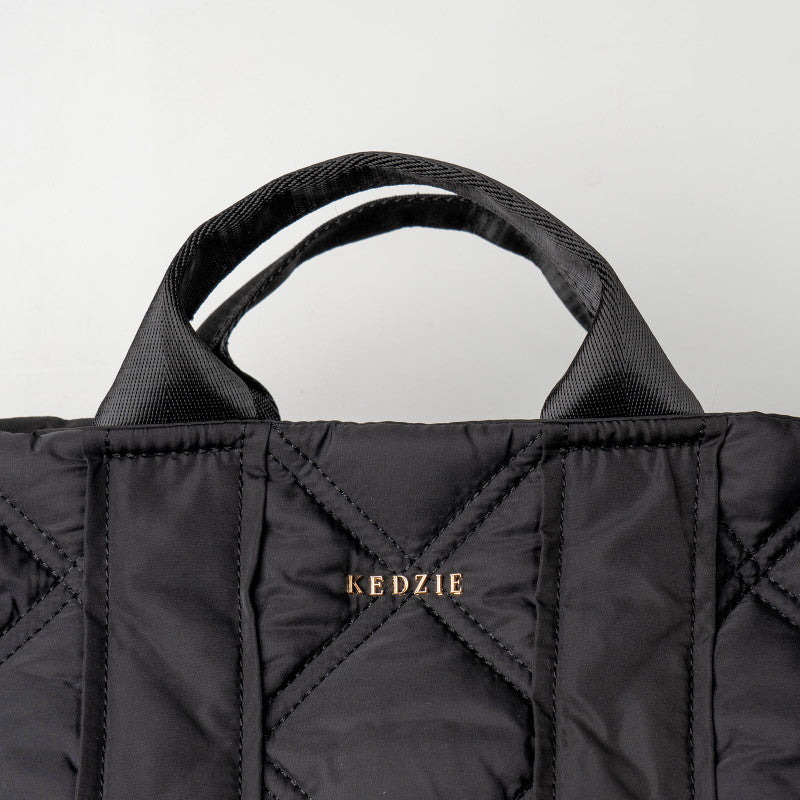 Kedzie Cloud Nine Convertible Tote Black