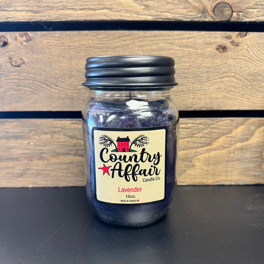 Country Affair Candle-16oz - Lavender