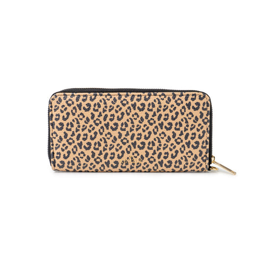 Kedzie Eclipse Zip Around Wallet Leopard