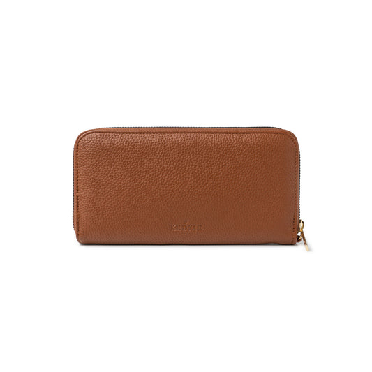 Kedzie Eclipse Zip Around Wallet Chestnut