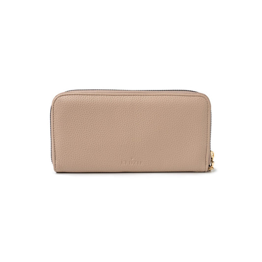 Kedzie Eclipse Zip Around Wallet Cream