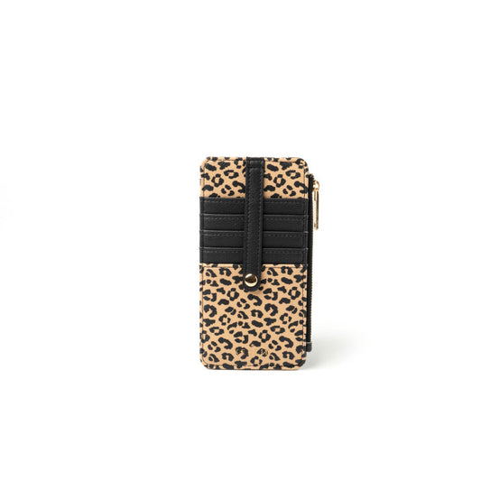 Kedzie Essentials Only Zippered Wallet Leopard