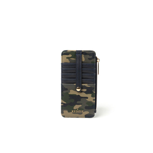 Kedzie Essentials Only Zippered Wallet Camo