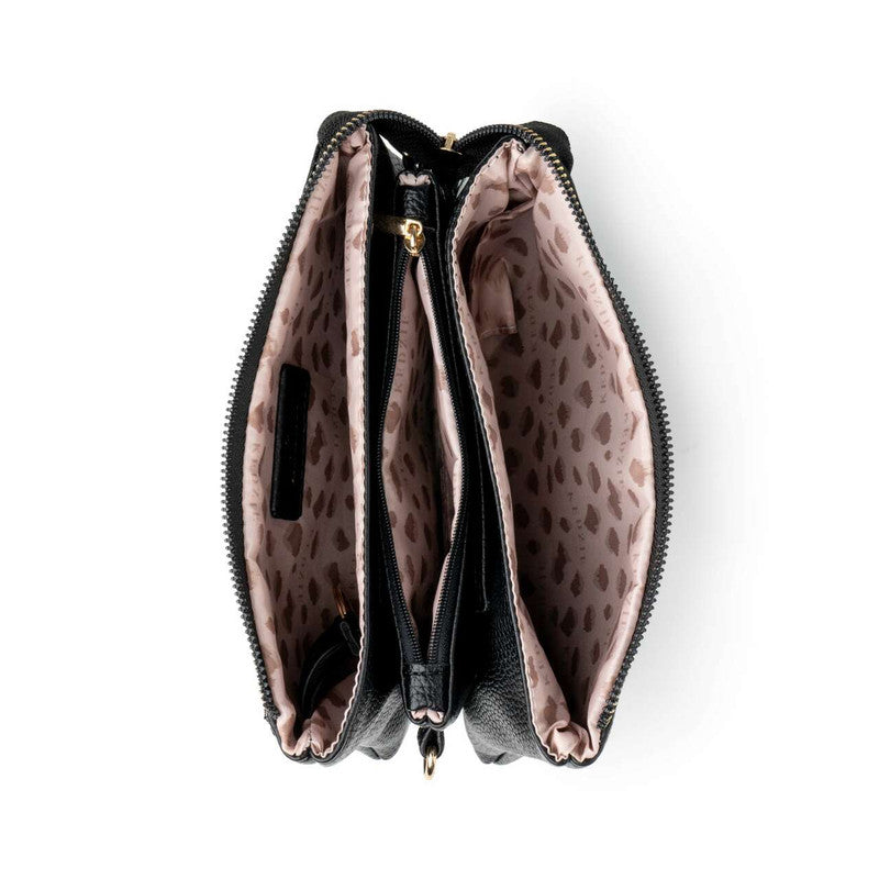 Kedzie Eclipse Convertible Wallet Crossbody Cream