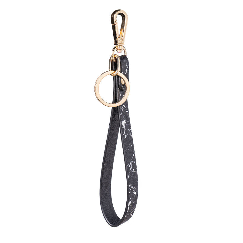 Kedzie Vegan Leather Interchangeable Wristlet Strap Shattered