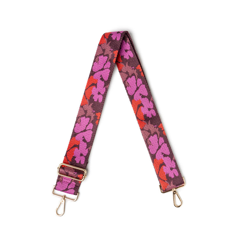 Kedzie Embroidered Interchangeable Bag Strap Wildflower