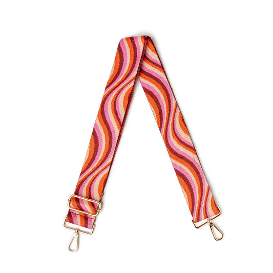 Kedzie Embroidered Interchangeable Bag Strap Hollywood