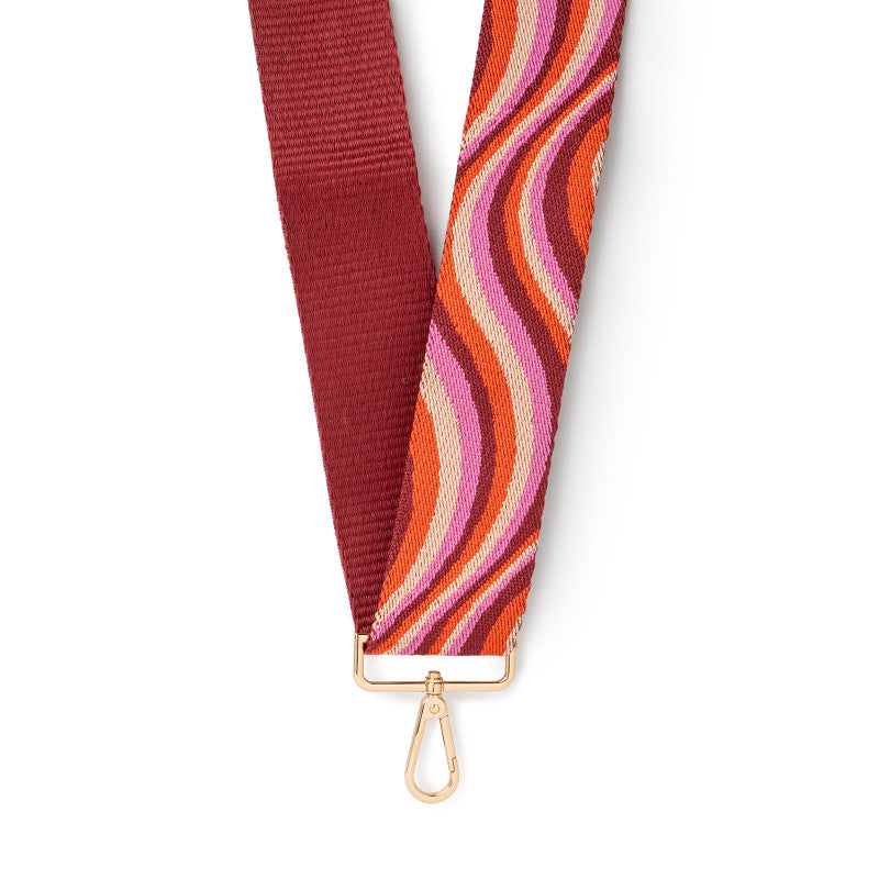 Kedzie Embroidered Interchangeable Bag Strap Hollywood