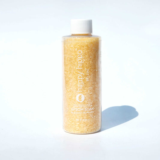 Bubbling Epsom Soak, Small, Bellini, 130g