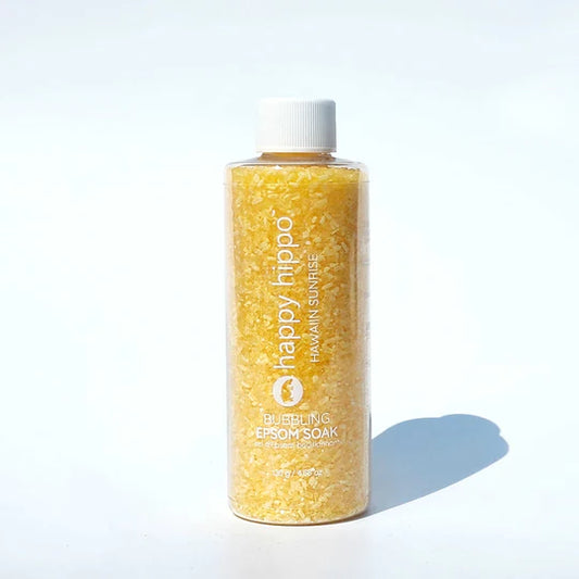 Bubbling Epsom Soak, Small, Hawaiian Sunrise, 130g