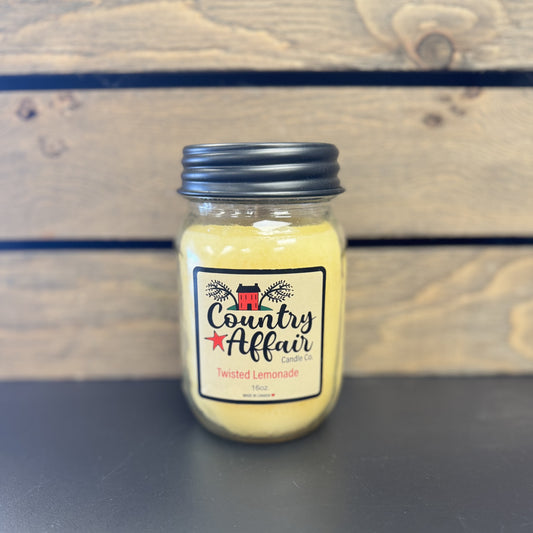 Country Affair Candle-16oz - Twisted Lemonade