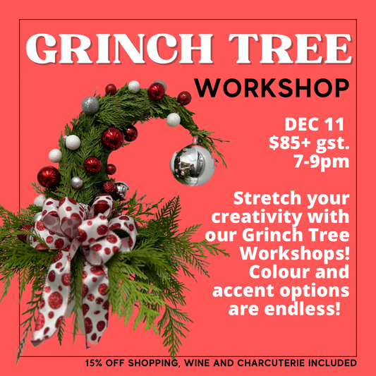 Grinch Tree Workshop - Dec 11