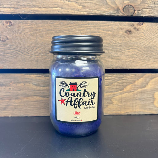 Country Affair Candle-16oz - Lilac