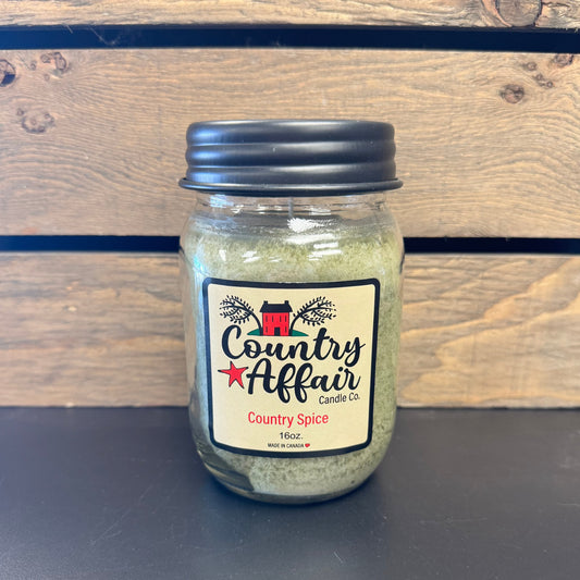 Country Affair Candle-16oz - Country Spice