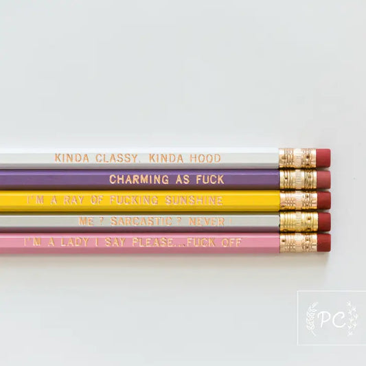 Pencils, Charming and Cheeky 1