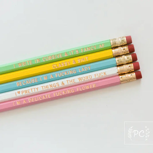 Pencils, Charming and Cheeky 2