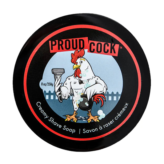 Proud Cock - Creamy Shave Soap - Walton Wood Farm